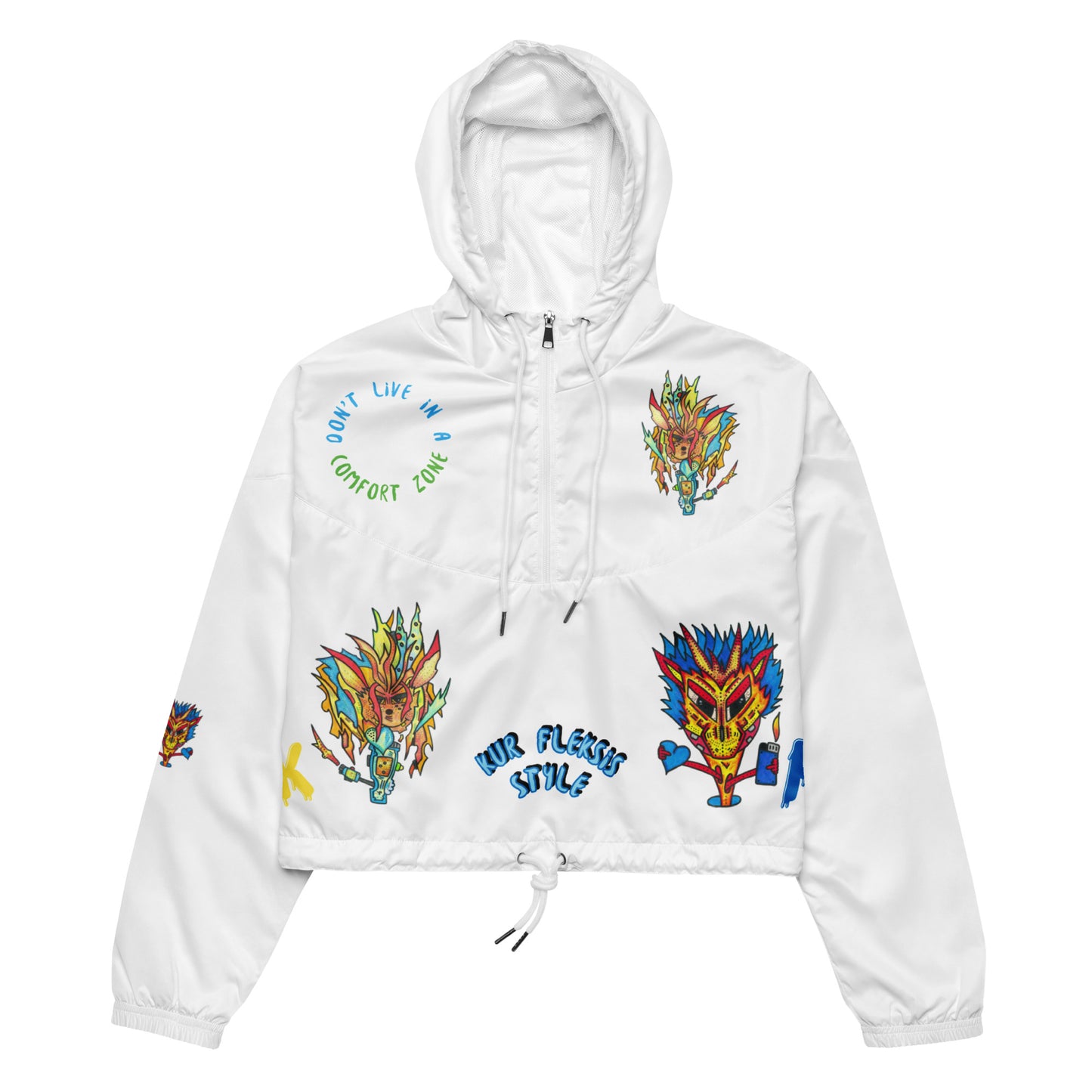 Women’s cropped windbreaker